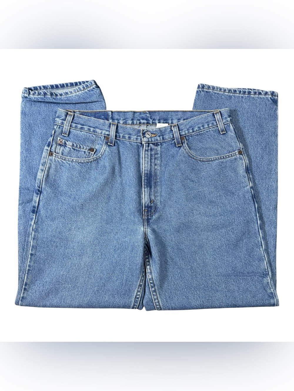 Vintage Y2K 2002 Levi’s Jeans Mens 36x30 Relaxed Straight Leg Blue Denim Mexico
